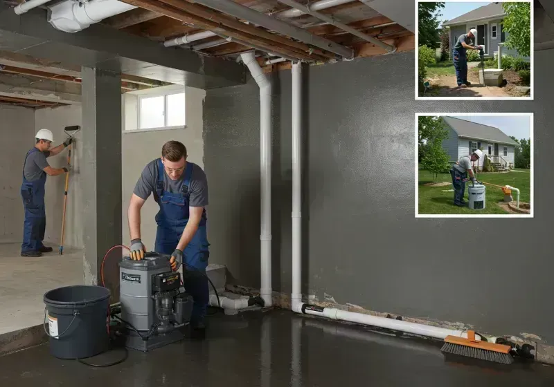 Basement Waterproofing and Flood Prevention process in Herrin, IL